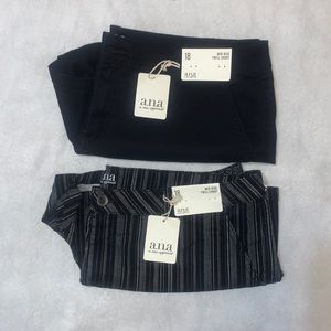 2 pairs of brand new women’s a.n.a mid-rise shorts